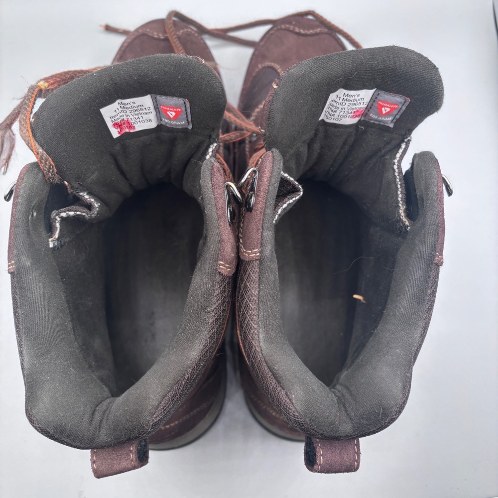 LL Bean TEK 2.5 Brown Hiking Utility Lace Up Boot Mens 11 Medium Primaloft - Picture 8 of 13